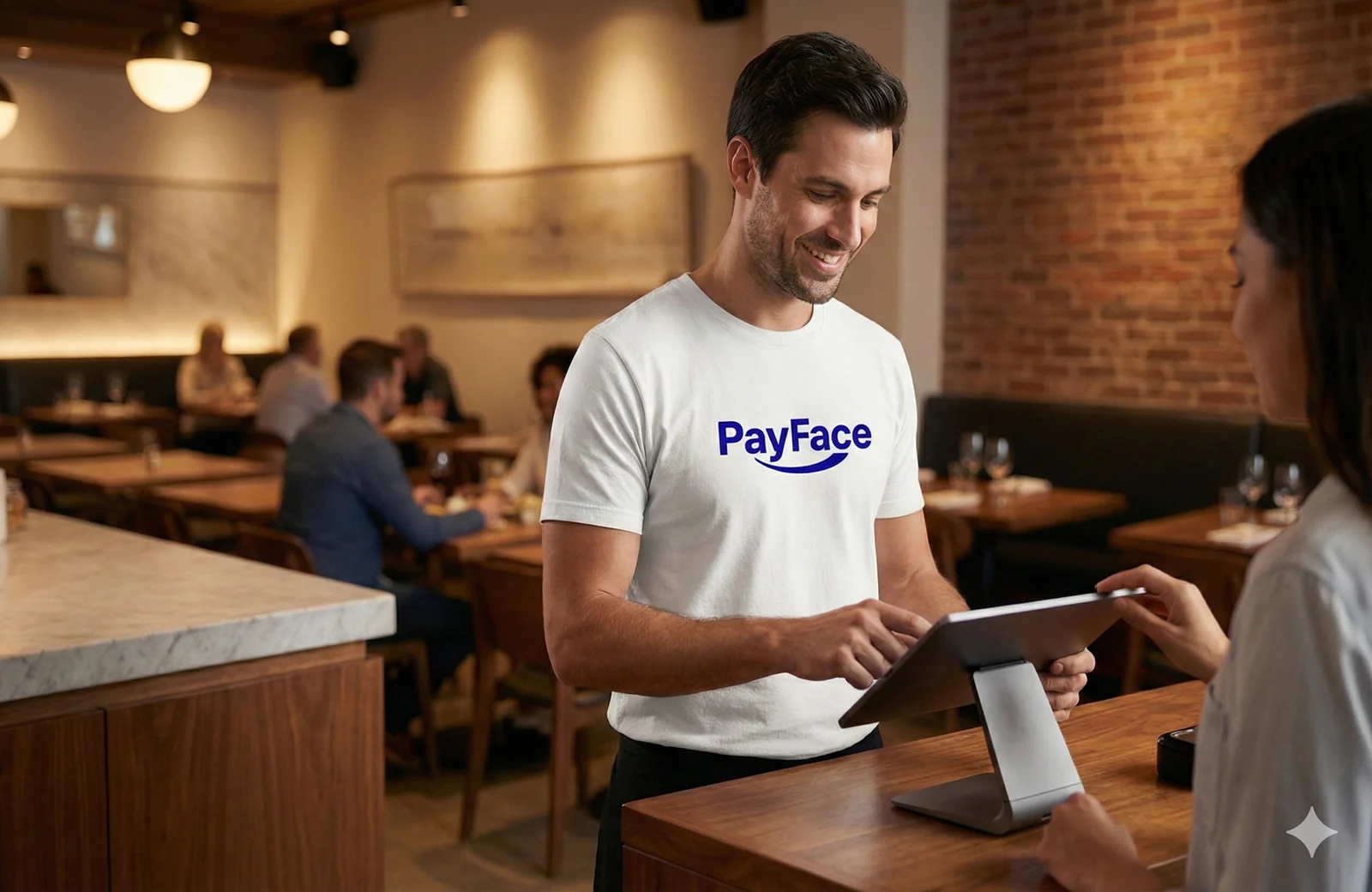 Checkout at the table